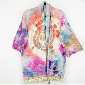 The Sundrip Tie Dye Aquarelles Coat